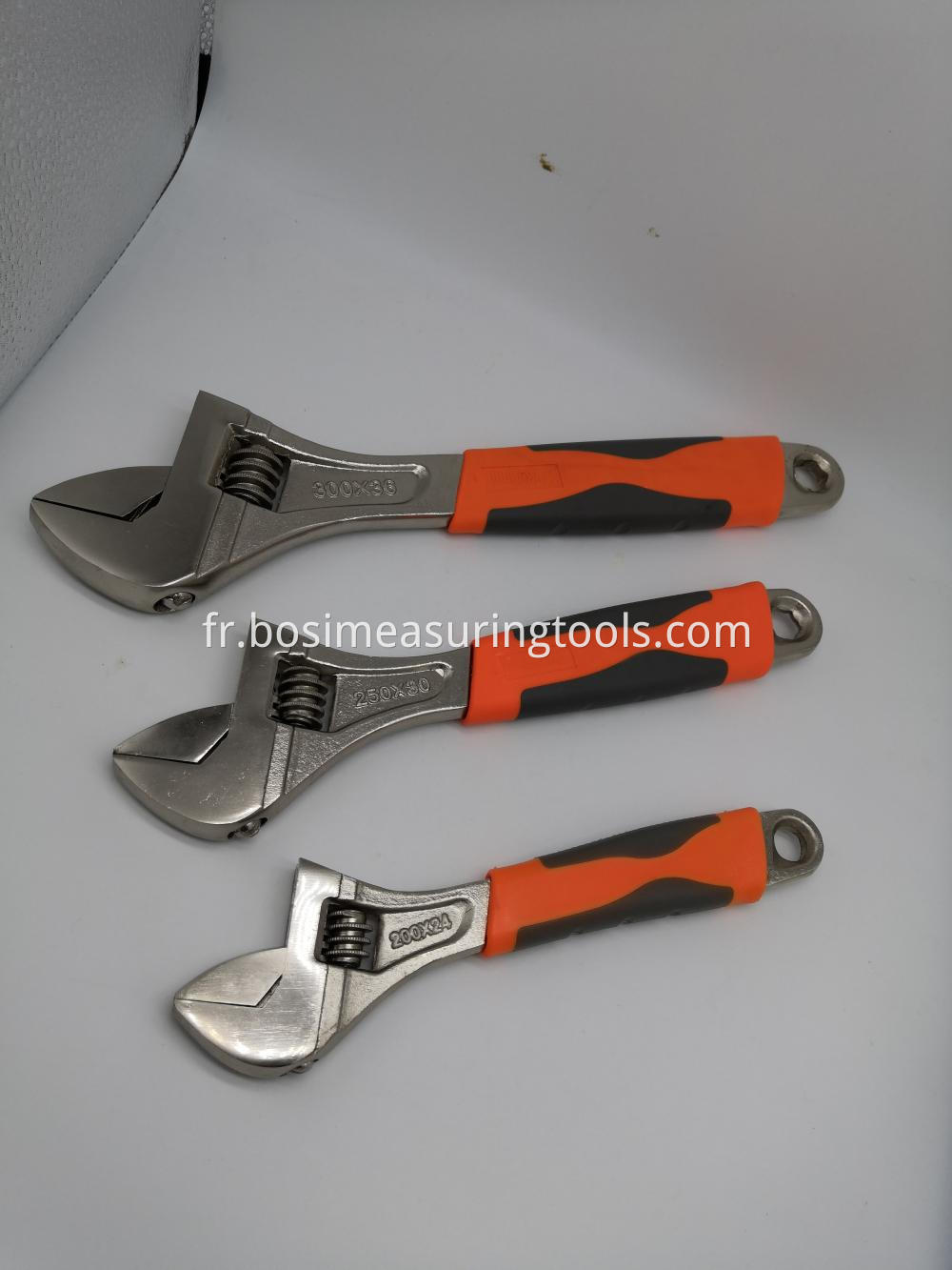 Double Color Adjustable Spanner Wrench 8'' 10'' 12''